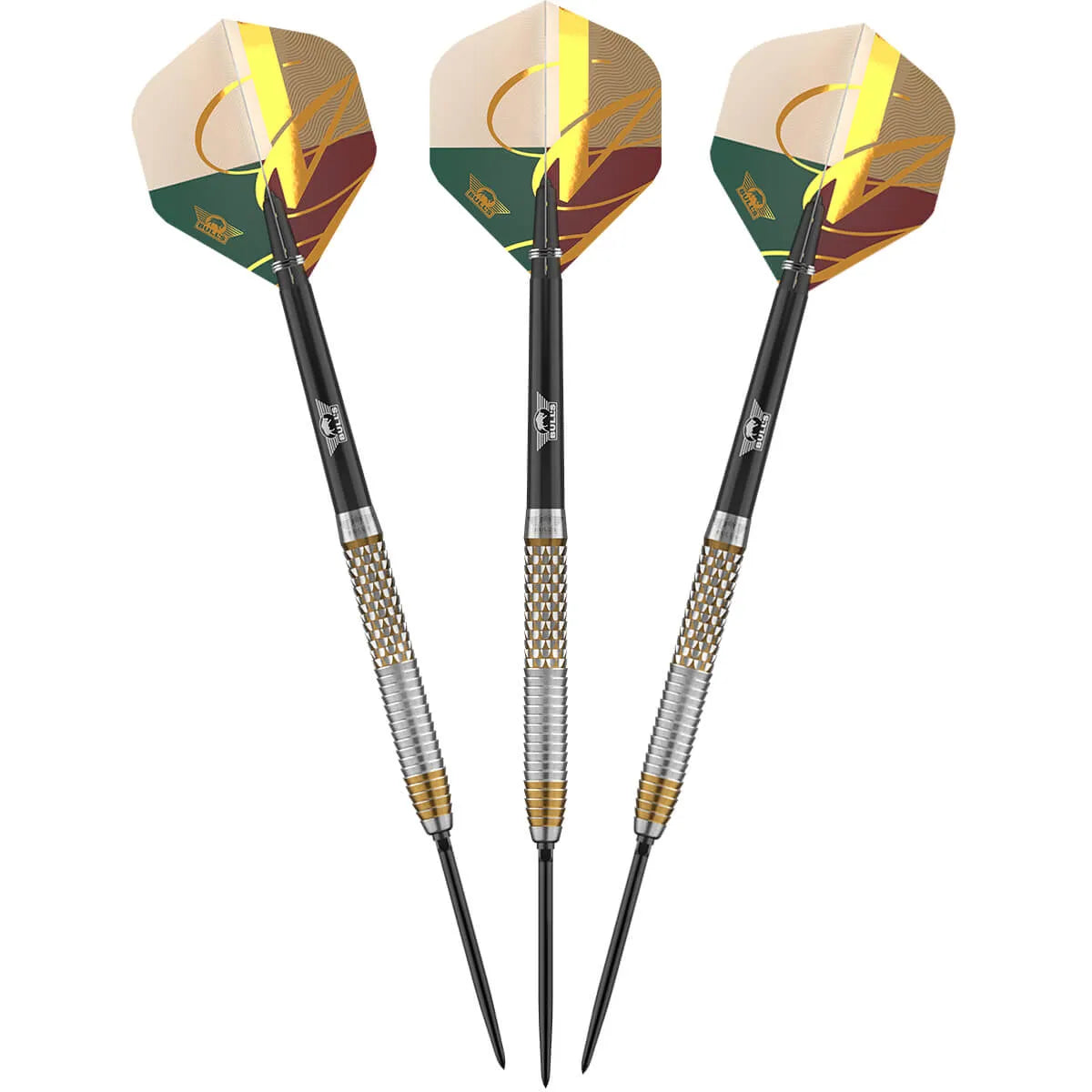 Bull's NL Vintago Shark CP 90% Tungsten Steel Tip Darts-6-22 GRAM-Premier Darts