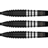 Bull's NL Volt Black CP 80% Tungsten Steel Tip Darts-3-21 GRAM-Premier Darts