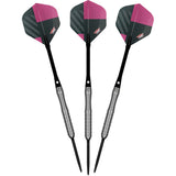 Bull's NL Volt Pink CP 80% Tungsten Steel Tip Darts-4-22 GRAM-Premier Darts