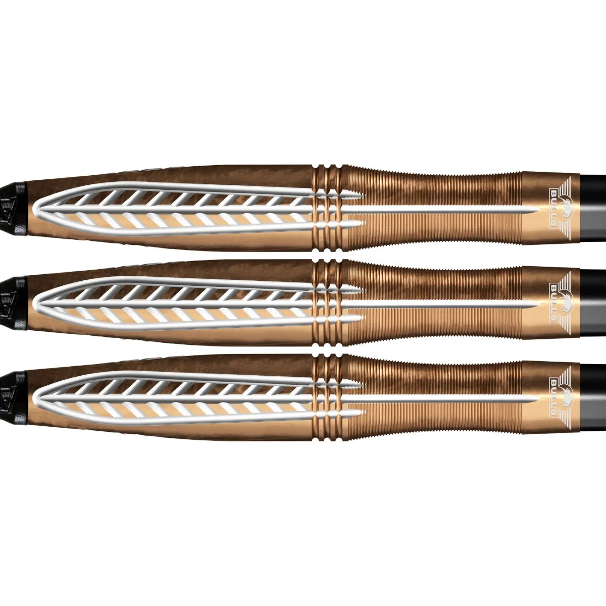 Bull's NL Bronzo Flux 90% Tungsten Soft Tip Darts
