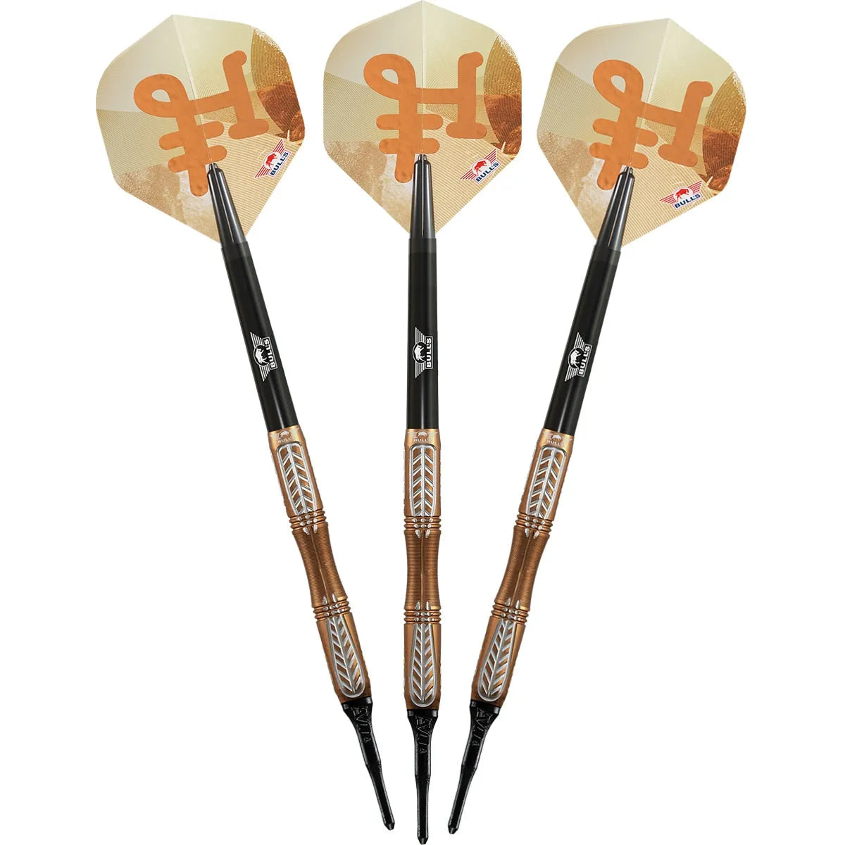 Bull's NL Bronzo True 90% Tungsten Soft Tip Darts