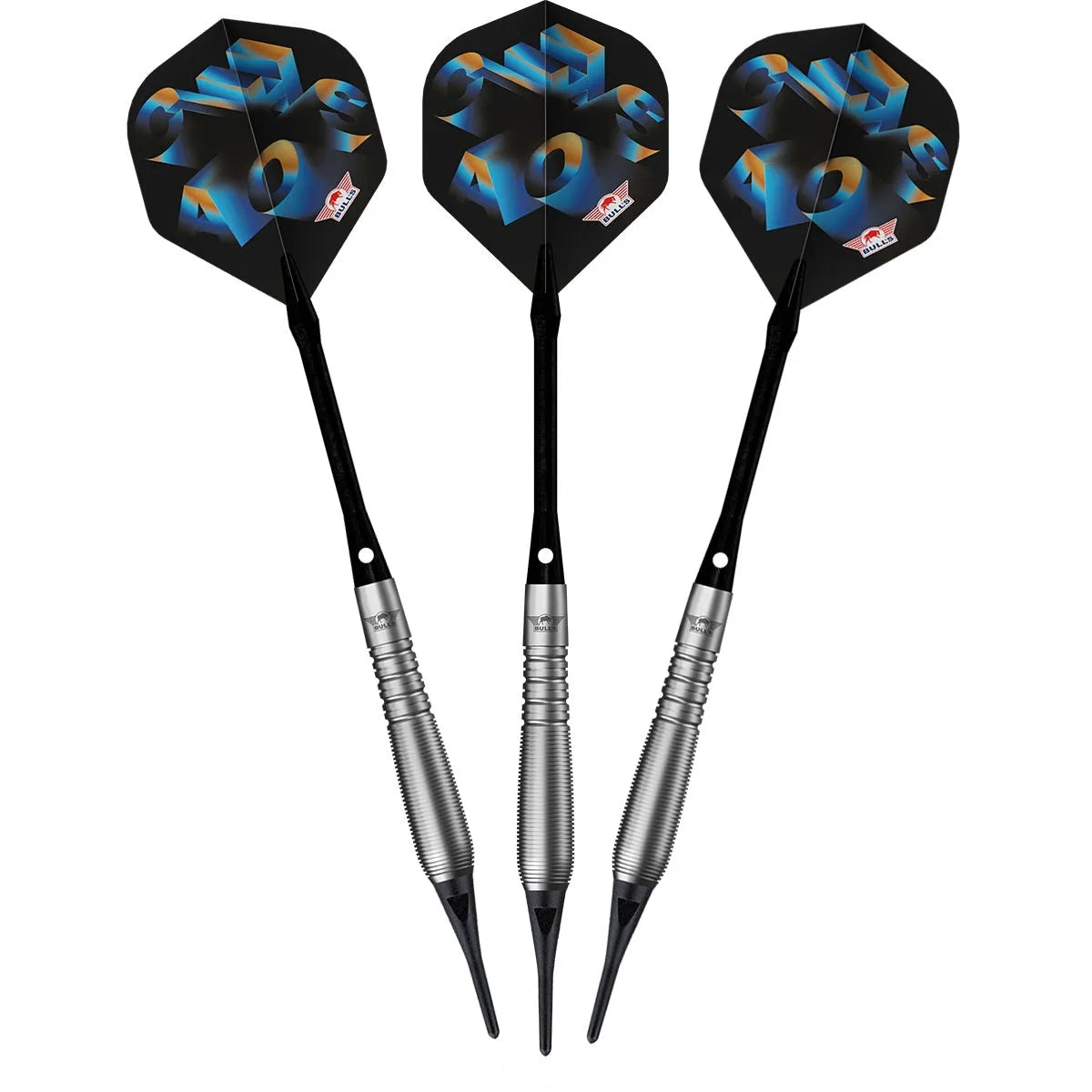 Bull's NL Chaos Blue 90% Tungsten Soft Tip Darts