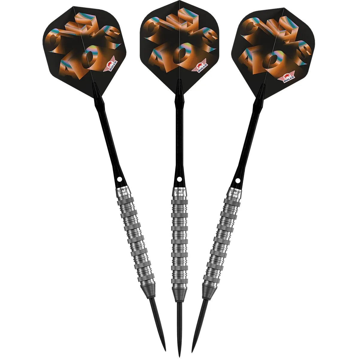 Bull's NL Chaos Orange 90% Tungsten Steel Tip Darts