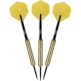 Bull's NL Charge Yellow Brass Steel Tip Darts-2-22 GRAM-Premier Darts