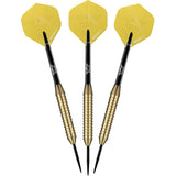 Bull's NL Charge Yellow Brass Steel Tip Darts-6-22 GRAM-Premier Darts