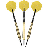Bull's NL Charge Yellow Brass Steel Tip Darts-10-22 GRAM-Premier Darts