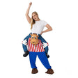 Bullseye Ride-On Costume - Adult