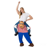 Bullseye Ride-On Costume - Adult