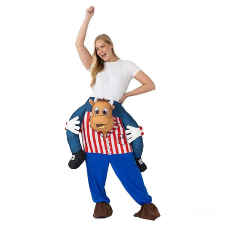 Bullseye Ride-On Costume - Adult