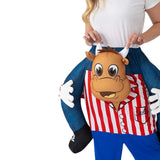 Bullseye Ride-On Costume - Adult