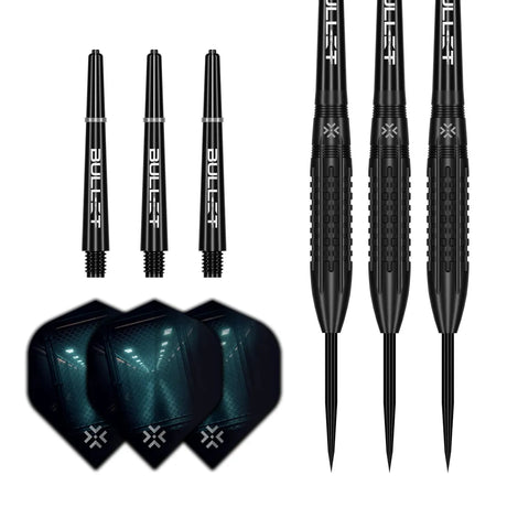 Bullet Cage 90% Tungsten Steel Tip Darts-3-24 GRAM-Premier Darts