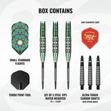 Shot Celt Druid TP 90% Tungsten Steel Tip Darts-3-23 GRAM-Premier Darts