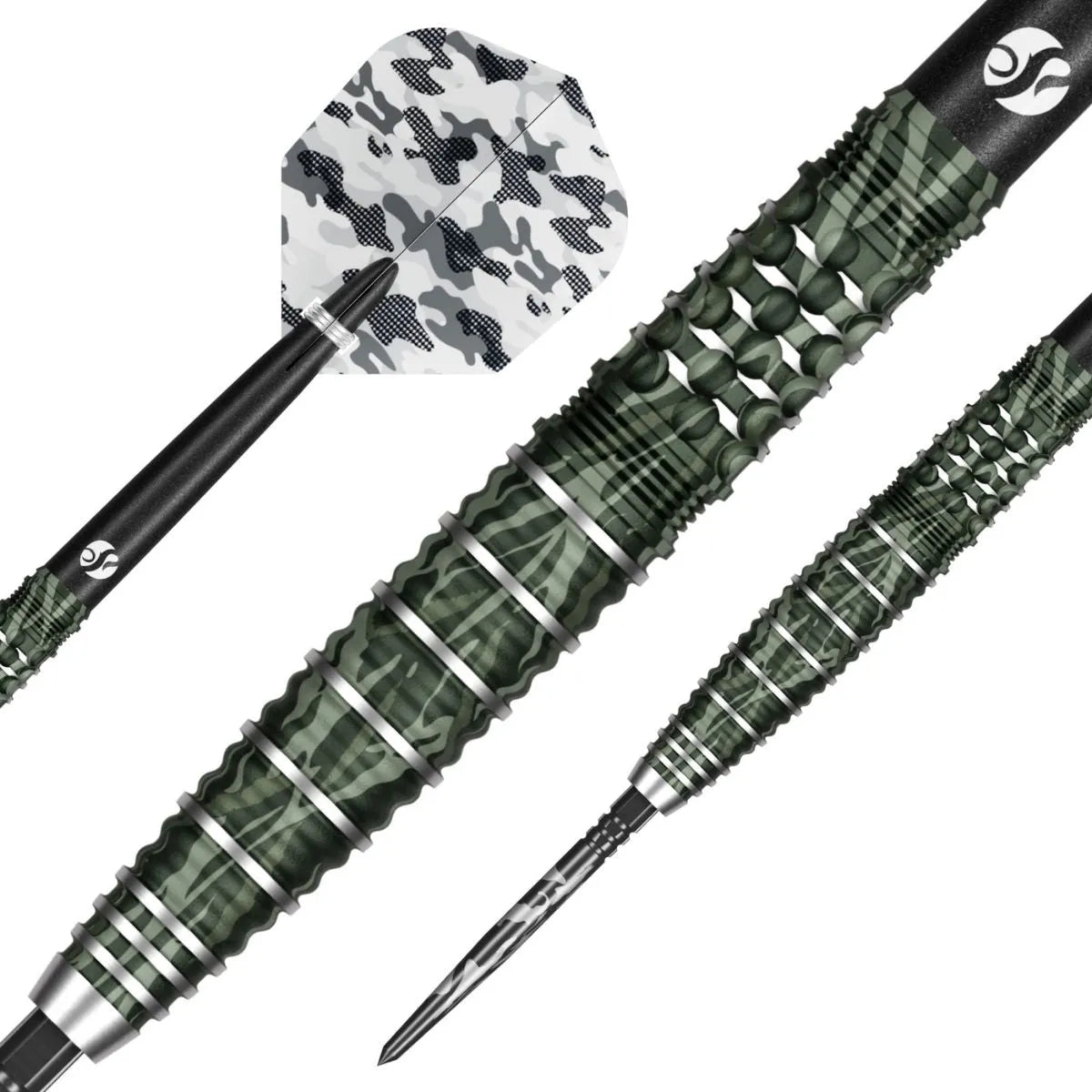 Shot Camo Ghillie TP 90% Tungsten Steel Tip Darts-2-23 GRAM-Premier Darts
