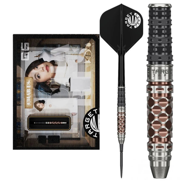 Target Japan Charis G6 90% Tungsten Steel Tip Darts-1-23 GRAM-Premier Darts
