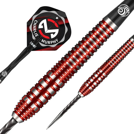 Shot Collab Pro Series Charlie Murphy 90% Tungsten Steel Tip Darts-2-23 GRAM-Premier Darts