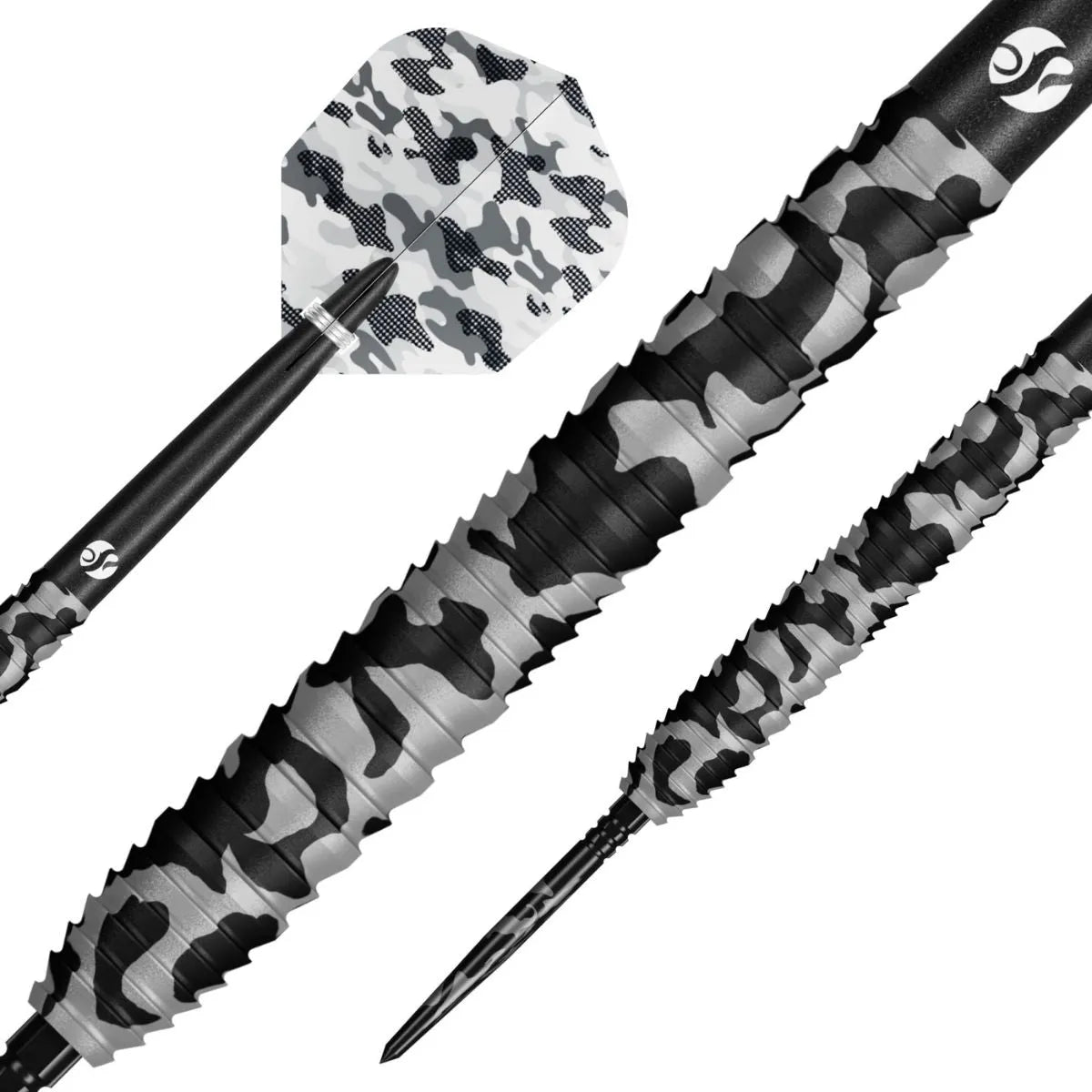 Shot Camo Polar TP 90% Tungsten Steel Tip Darts-2-23 GRAM-Premier Darts