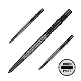 Shot Celt Turbo Steel Tip Points-1-Black-30mm-Premier Darts