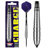 Bull's NL Charge Purple Nickel Coated Brass Steel Tip Darts-1-22 GRAM-Premier Darts