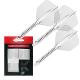 Target Darts K-Flex Flight System No6-16-Clear-Medium-Premier Darts