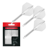Target Darts K-Flex Flight System No2-15-Clear-Medium-Premier Darts