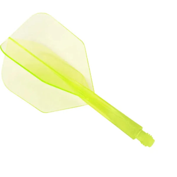 Condor Axe Neon Yellow Small Flights-1-Neon Yellow-Short-Premier Darts