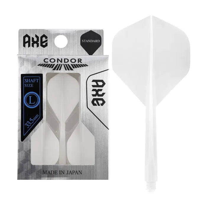 Condor Axe White Standard Flights
