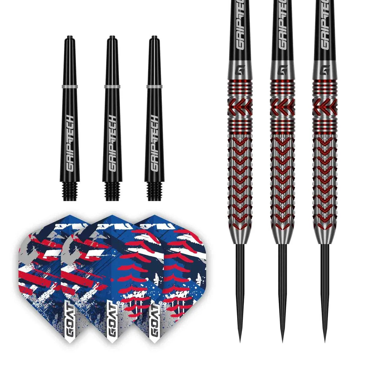 GOAT Curveball 95% Tungsten Steel Tip Darts-5-21 GRAM-Premier Darts