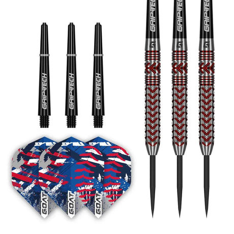 GOAT Curveball 95% Tungsten Steel Tip Darts-5-21 GRAM-Premier Darts