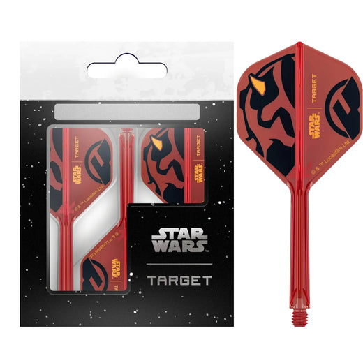 Star Wars | Target Darth Maul K-Flex Flight System No2-1-Short-Premier Darts
