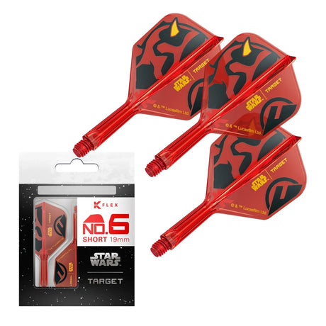 Target Darts Darth Maul KFlex Flight System No6