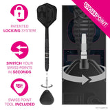 Target Darts Darth Vader SP 95% Tungsten Steel Tip Darts