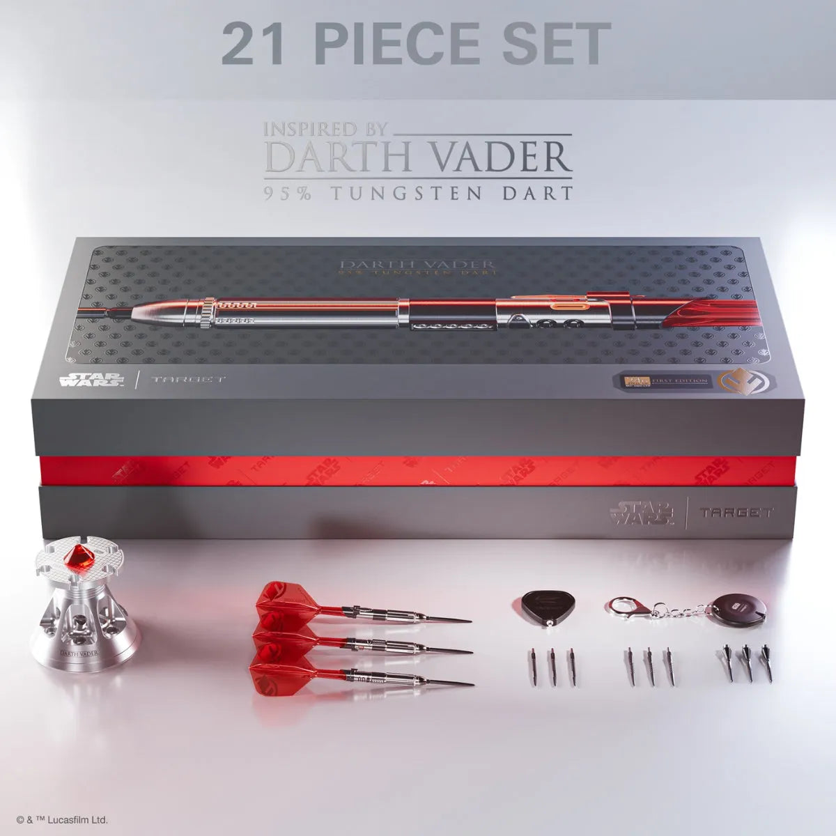 Target Darts Darth Vader Light Saber Edition SP 95% Tungsten Steel Tip Darts