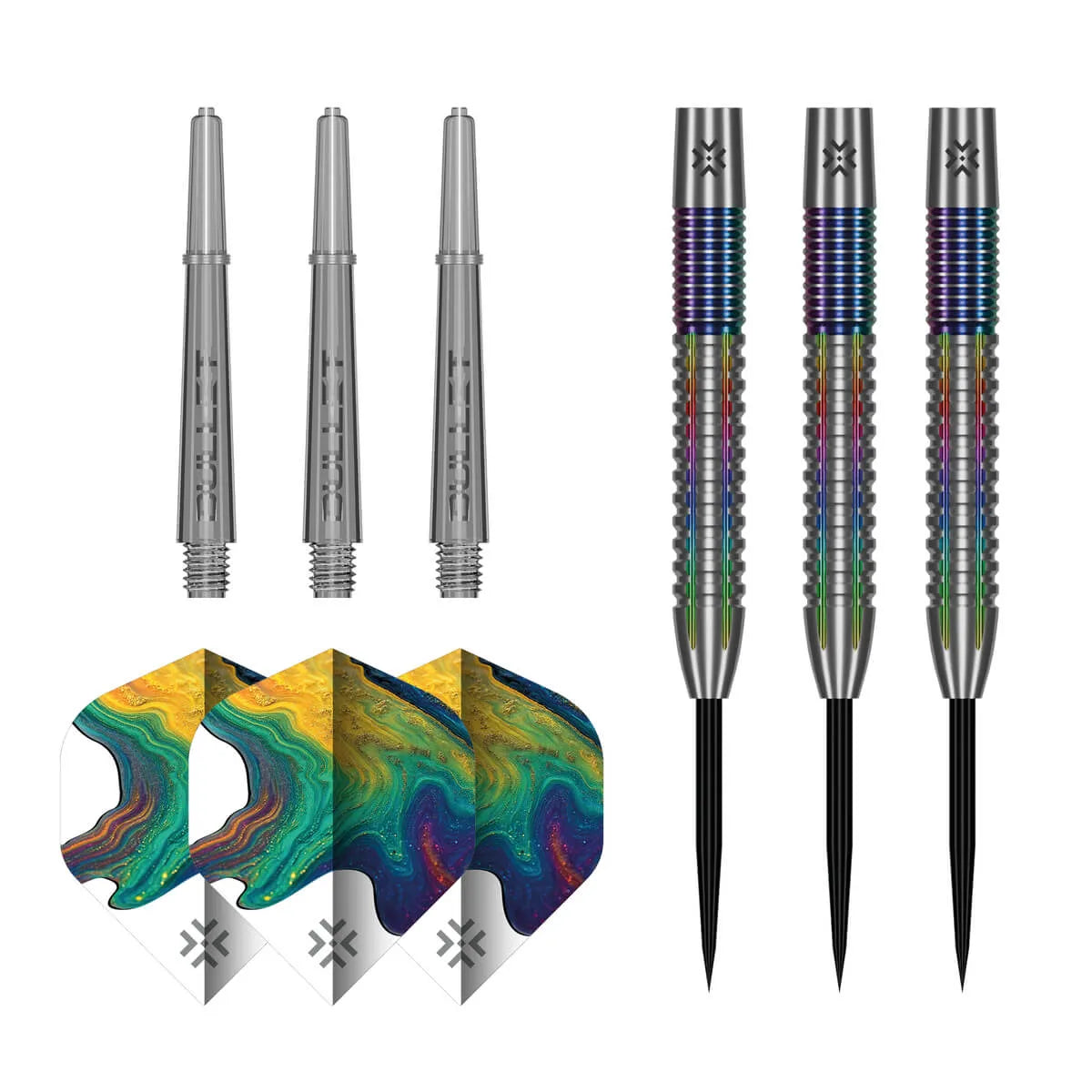 Bullet Diesel V2 85% Tungsten Steel Tip Darts-3-21 GRAM-Premier Darts