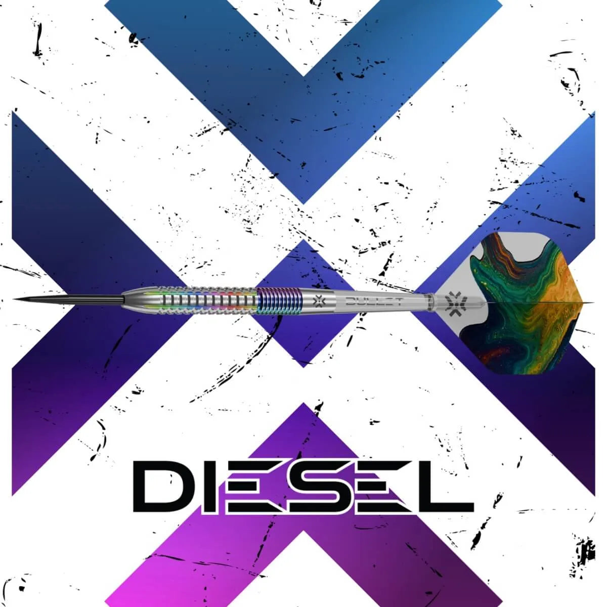Bullet Diesel V2 85% Tungsten Steel Tip Darts-6-21 GRAM-Premier Darts