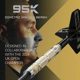 Target Darts Dimitri Van Den Bergh 95K 95% Tungsten Soft Tip Darts
