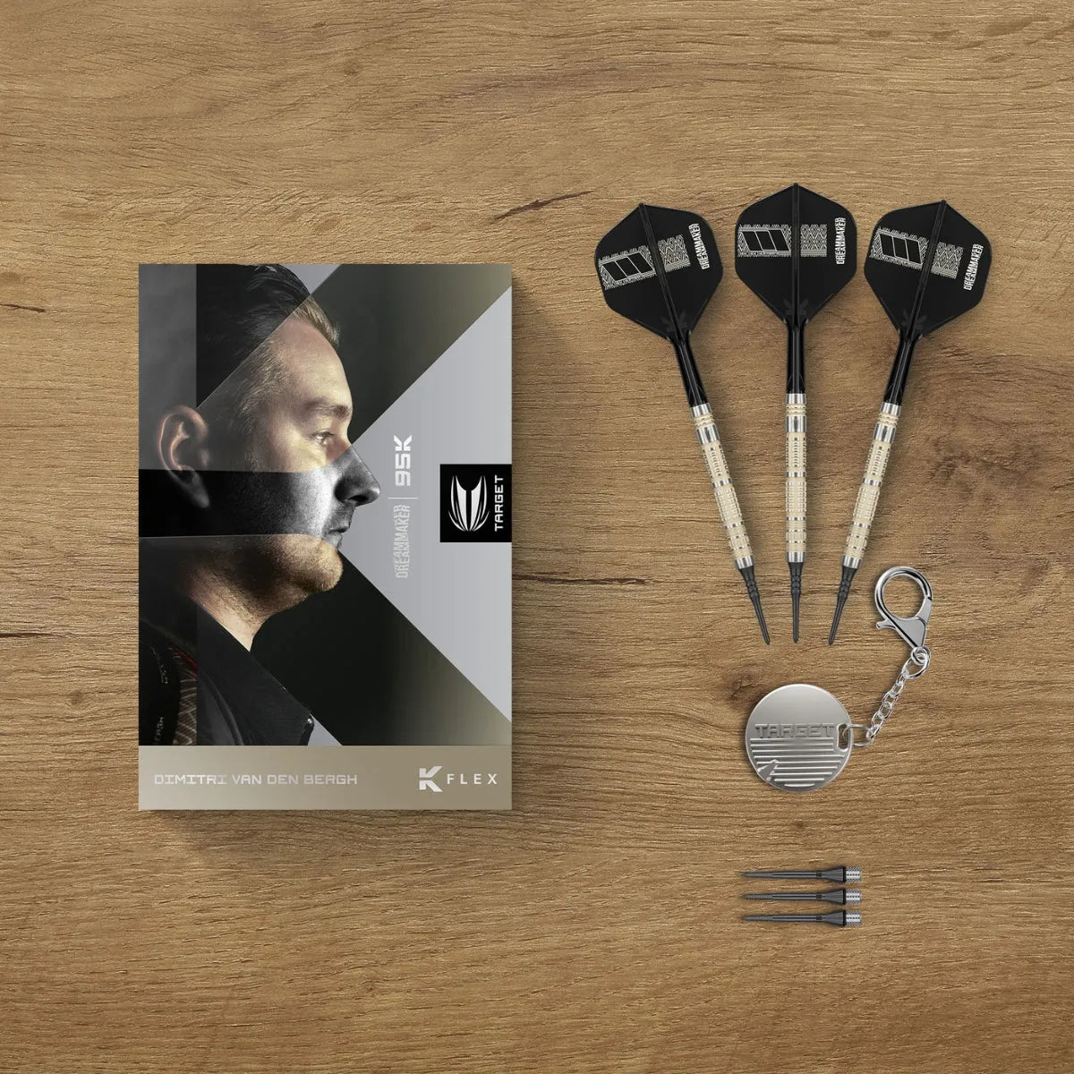 Target Darts Dimitri Van Den Bergh 95K 95% Tungsten Soft Tip Darts