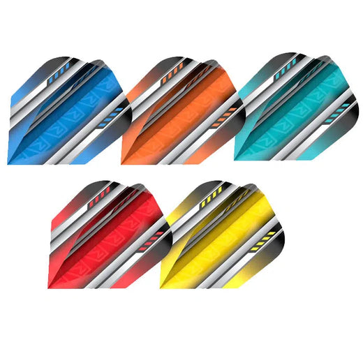 DW Aviator Standard No6 Dart Flights x3 Sets-1-Aqua-Premier Darts