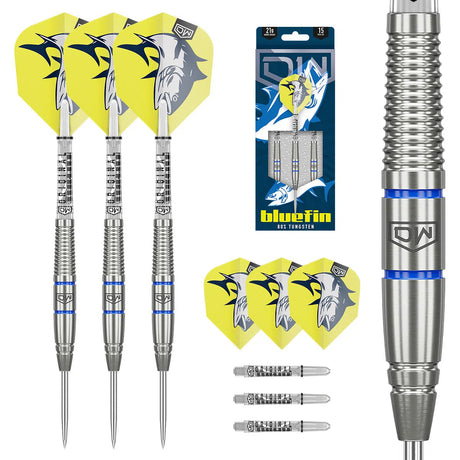 DW Bluefin 80% Tungsten Steel Tip Darts