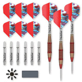 DW Flashback Brass Red Steel Tip Darts