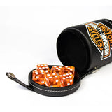 DW Harley Davidson Bar and Shield Dice and Cup