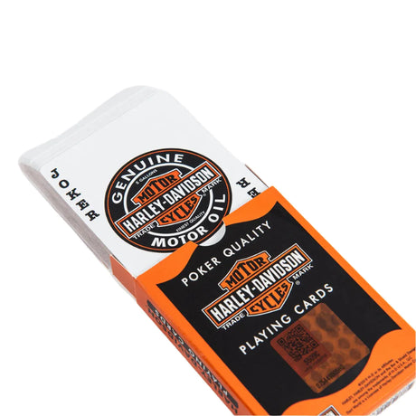 DW Harley Davidson Oil Can Playing Cards