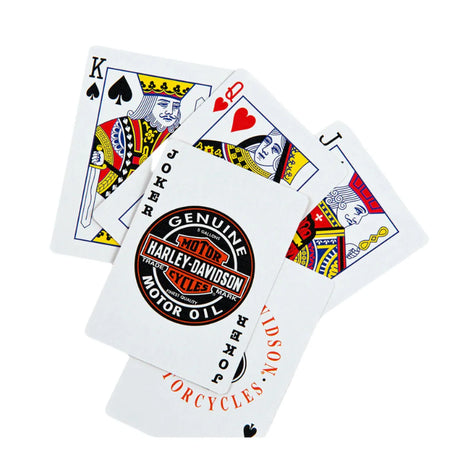 DW Harley Davidson Oil Can Playing Cards