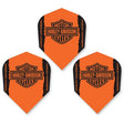 DW Harley Davidson Orange Small Logo Dart Flights