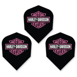 DW Harley Davidson Pink Logo Dart Flights