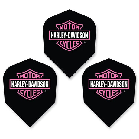 DW Harley Davidson Pink Logo Dart Flights