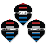 DW Harley Davidson RWB Lines Dart Flights
