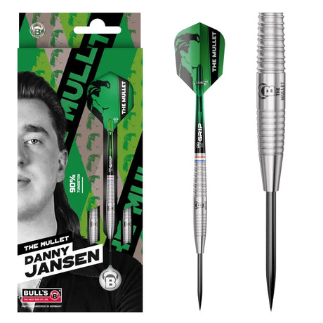 Bull's DE Danny Jansen G2 90% Tungsten Steel Tip Darts