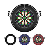 Mission Logo Surround With Dart Holder-1-Black-Premier Darts