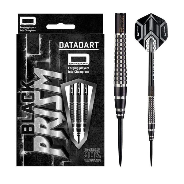 DataDart Black Prism 90% Tungsten Steel Tip Darts-1-22 GRAM-Premier Darts
