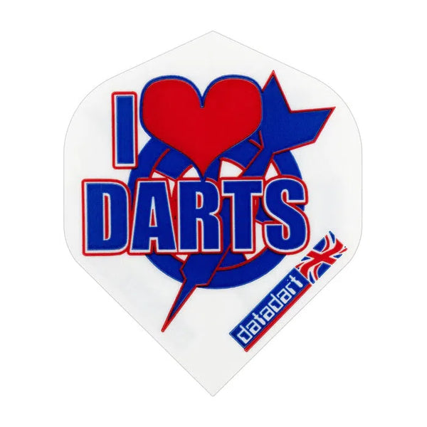 DataDart I Love Darts Metronic Standard No2 Flights-1-Premier Darts
